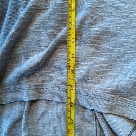 We The Free Light Gray Split Back Sweater - Picture 6 of 6